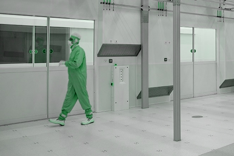 Skin Supporting Structure for Cleanroom