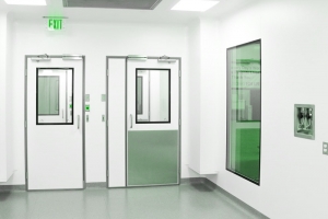 6 choices for cleanroom doors. This is how you choose the correct door