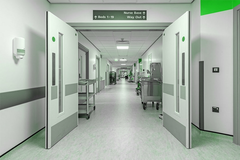 Doors For Hospitals, Research Labs And Pharmaceutical Facilities