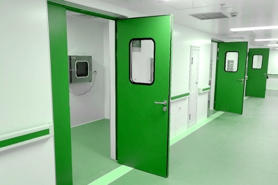 New bio/pharmaceutical cleanroom designs require new door solutions