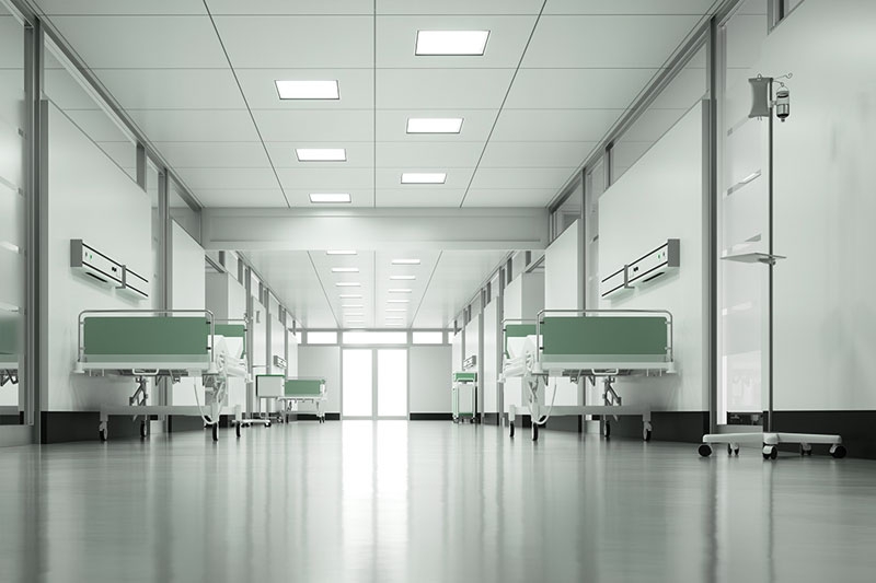 Intensive care and examination rooms