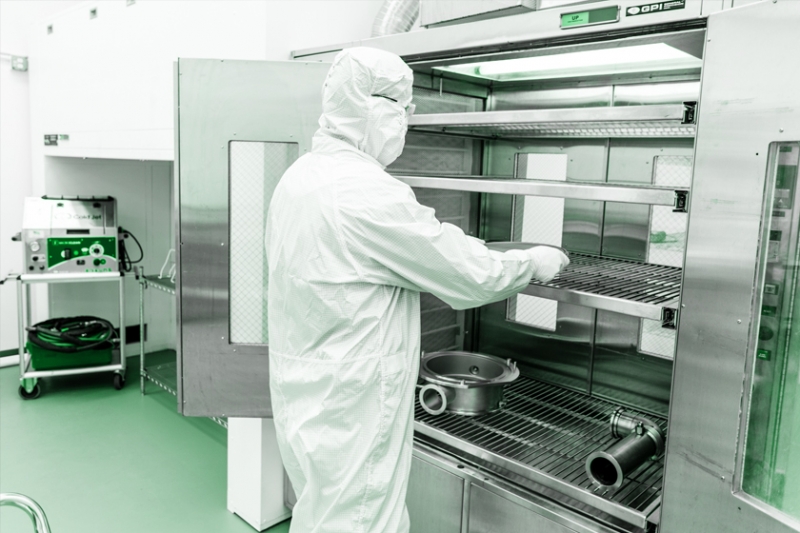 Course cleaning procedure