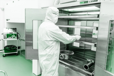 Course cleaning procedure