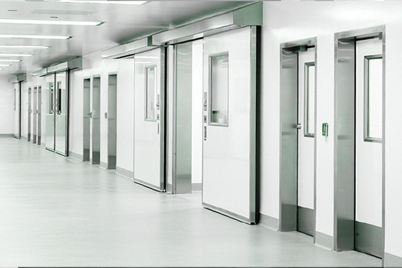 Right cleanroom doors