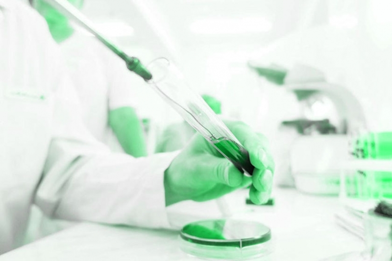 Food microbiology cleanroom