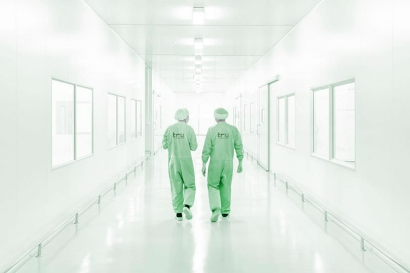 Entering a Cleanroom