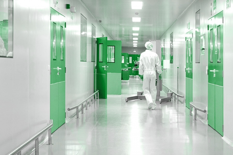 Right wall material cleanroom