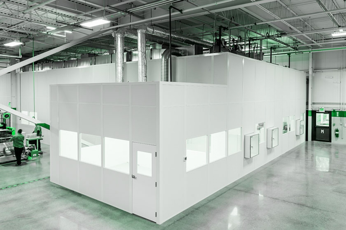 Modular cleanrooms are popular Modular cleanrooms are popular