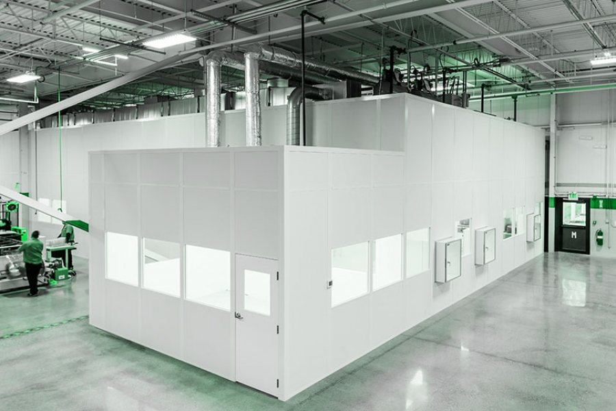 Modular cleanrooms are popular Modular cleanrooms are popular